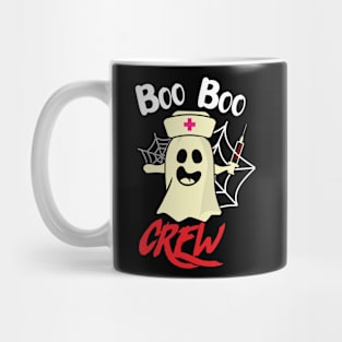 Boo Boo Crew Nurse Shirts Halloween Nurse Shirts for Women Mug